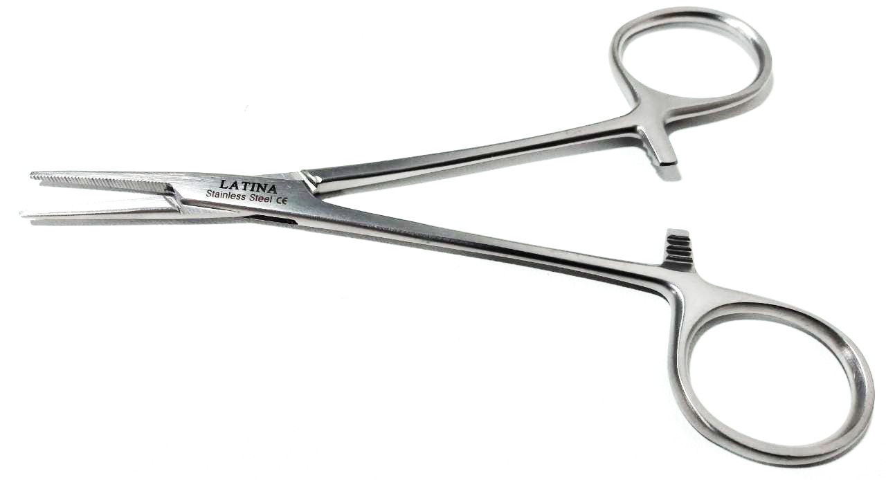 PINZA HEMOSTATICA DELICADA MICRO-HALSTED RECTA 125MM P4-CLI-000034