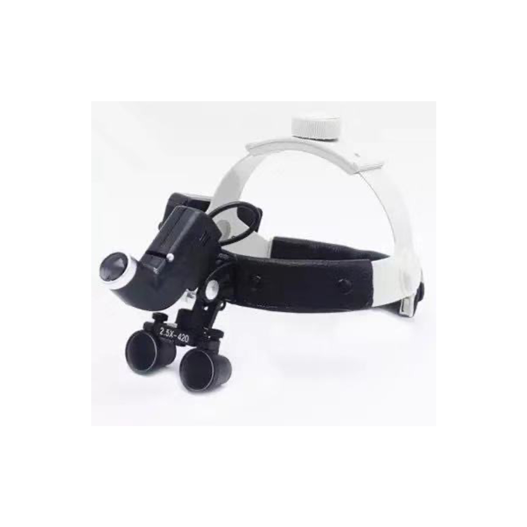 Fonto luz quirurgico LED MAGNIFICADOR GAFAS Y BATERIA SCLF-EQ-000032