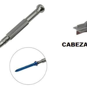 DESTORNILLADOR EN CABEZA DE CRUZ DE METAL